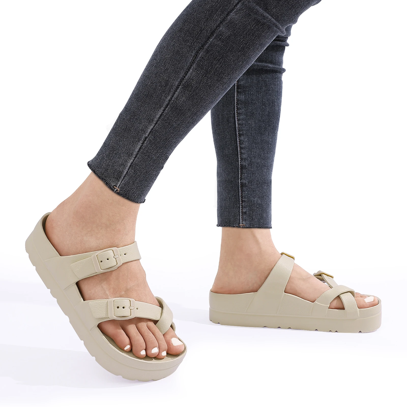 Crestar-Fashion-Platform-Sandals-Women-EVA-Insole-Clogs-with-Arch-Support-Adjustable-Buckle-Slippers-Feamle-Outdoor-2.webp